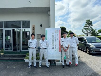 【農業環境科】富山県学校農業クラブ連盟富山県大会平板測量競技会